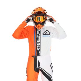 ACERBIS Off Road MX J-Track Verbindung Weiß/Orange