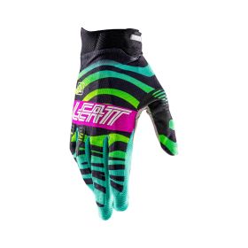 LEATT Moto 2.5 X-Flow Summer gloves Tiger pink black breathable