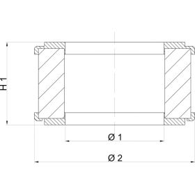BMC Air Filter Insert FM216/14 121-154-56mm