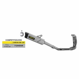 Marmitta completa ARROW racing COMPETITION EVO per Triumph DAYTONA 660