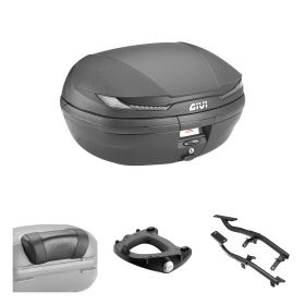Kit bauletto GIVI V45 ARENA TECH nero per YAMAHA T-MAX 560