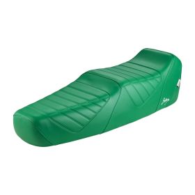 Sella NISA Giuliari Yankee verde con serratura per Vespa PX80/200/PE