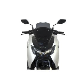 ISOTTA Super Sport Pare-brise Fumé Sombre 370x320mm supports inclus pour YAMAHA N-MAX