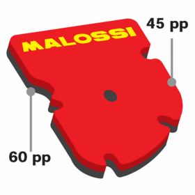 Filtre à air sport moto MALOSSI 1413965