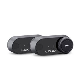 Pair of Universal Bluetooth Helmet Intercom MIDLAND LOKUI K30