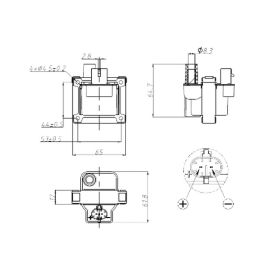 Ignition coil DZE 10468