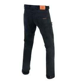 Pantalons de moto pour hommes REBELHORN URBAN III noir délavé