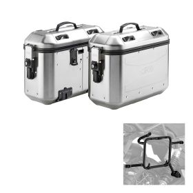 Kit valigie laterali GIVI DOLOMITI alluminio per HONDA XL 125V Varadero