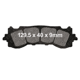 Plaquettes de frein EBC HH FA717 en composé fritté pour Honda GL 1800