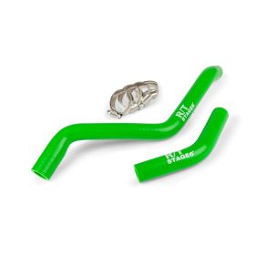 Tubi radiatore verde Stage6 R/T per derbi euro 3/euro 4