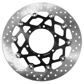 Disque de frein flottant BREMBO 78B40884 série or D.320 épaisseur 5 mm 6 trous pour SUZUKI