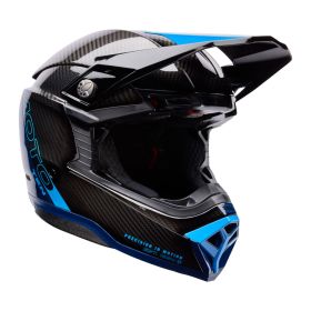 Casque motocross BELL Moto-10 Spherical Strike noir bleu