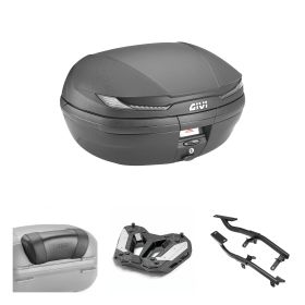 GIVI V45 ARENA TECH Top Case Kit rauchschwarz 45L für VOGE VALICO DSX RALLY
