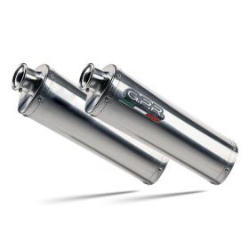 GPR Trioval Slip-On Double Exhaust approved for Honda Cbr 1100 XX -X Eleven