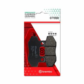 Jeu de plaquettes de frein BREMBO Carbon Ceramic 07080