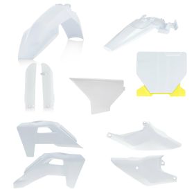Kit de carénage ACERBIS 10 pièces blanc pour HUSQVARNA TC 85