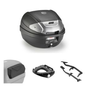 GIVI E300NT2B Black Smoke Top Case Kit 30L for YAMAHA MT07