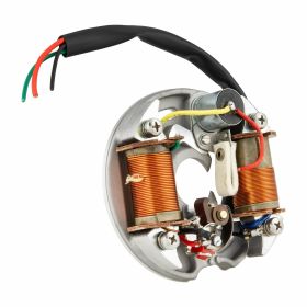 SIP Stator 6V/15W 2 Coils 3 Wires Without Stop Light for Vespa 50 R