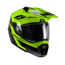 LEATT ADV 8.5 Composite Endurohelm Hi-Viz Schwarz Gelb mit Maske 4.5