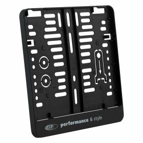 Portatarga SIP targa tedesca 220x200mm nero in plastica