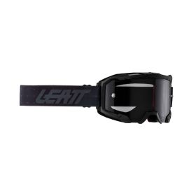 Masque cross LEATT Velocity 4.5 Desert Stealth noir lentille fumée 28%