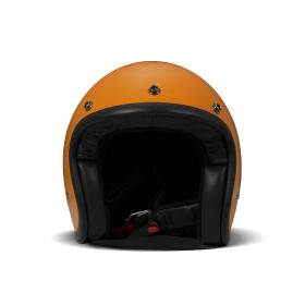 Jet Helm Cafe Racer DMD RETRO Orange Glanz
