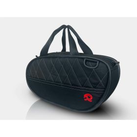 Borsa da viaggio RANDAN Nico nero in cotone 12 litri