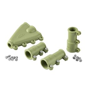 Kit de caoutchouc vert SIP RAL 6013 avec étiquette SIP pour Vespa 125 V1-15