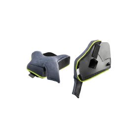 Guanciali CLIMA COMFORT Taglia XS Nero Giallo Fluo NOLAN N53