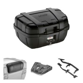 Kit bauletto GIVI TRK52 LITE nero per CFMOTO 800 MT-X