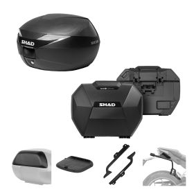 Kit complet SHAD SH39 carbon et SH38X carbon pour CFMOTO 450 MT