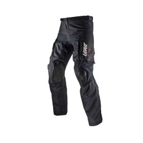 Pantalon moto LEATT Moto 5.5 Enduro noir gris résistants et renforcés