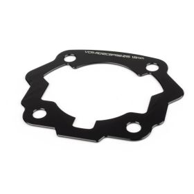 VOCA RACING Cylinder Spacer 1.5mm Black Derbi Euro 2