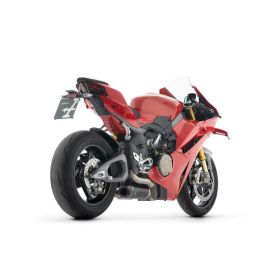 ARROW Komplett-Rennsportauspuff Schwarz Titan für Ducati Panigale V4