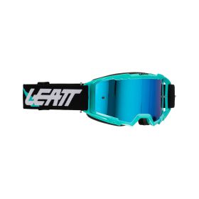 Masque cross LEATT Vizion 3.5 Iriz Acid bleu lentille bleue 35%