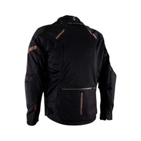 LEATT ADV FlowTour 4.5 Short Summer jacket Stealth black grey breathable