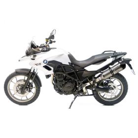 Marmitta slip-on LeoVince LV One Evo acciaio inox per BMW F 700 GS