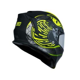 Casco integrale ORIGINE DINAMO FIGHTER giallo fluo/nero opaco