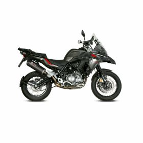 Échappement MIVV OVAL homologué Slip-On en carbone pour BENELLI TRK 502 X