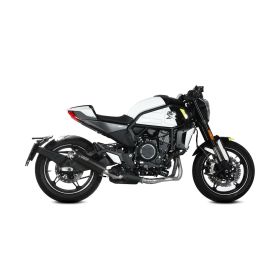 MIVV Hr-1 Schwarzer Slip-On Auspuff genehmigt für CF MOTO 700 cl-x
