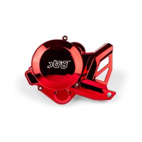 Couvercle d'allumage rouge Str8 pour Derbi euro3/4