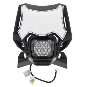ACERBIS VSL Lumen-X Schwarzes Scheinwerfer