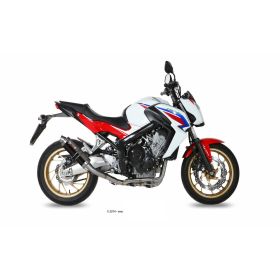 Échappement MIVV GP entièrement noir pour HONDA CB 650 F