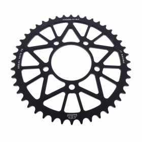 JT Sprocket 44 Dents Pas 520 Aluminium Noir JTA2080.44BLK