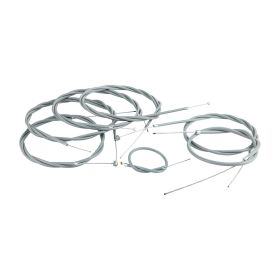 Kit cavi freno/frizione/accensione/acceleratore MEC.EUR. per Lambretta 150 LD