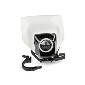 STR8 LED-Scheinwerfer Weiß RGB-Ring Husqvarna