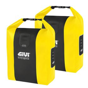 Coppia borse laterali GIVI EX00YC Experience 14L giallo fluo