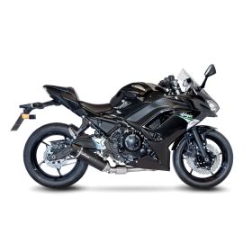 Complete exhaust LeoVince LV One Evo carbon for KAWASAKI NINJA 650