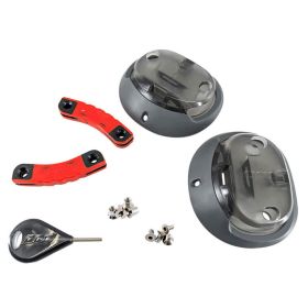 Kit de réparation d'articulations complet POD ACTIVE pour KX 3.0 Rouge/Noir