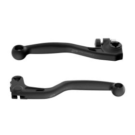 APT Black Brake/Clutch Lever Kit POLISPORT 91578 for Honda CRF